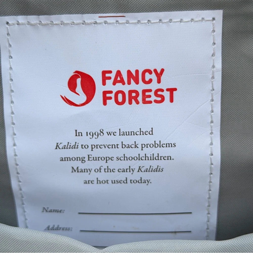 Fancy Forest Kalidi Backpack Knapsack Bookbag Hiking Outdoor Camping